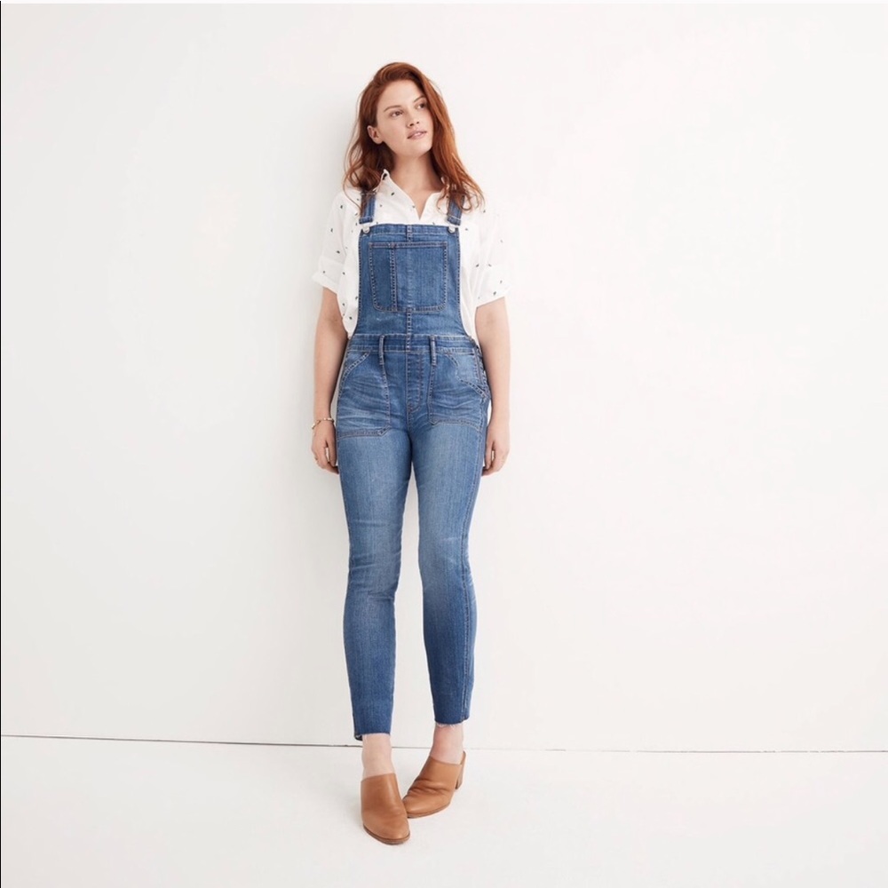 Madewell denim overalls